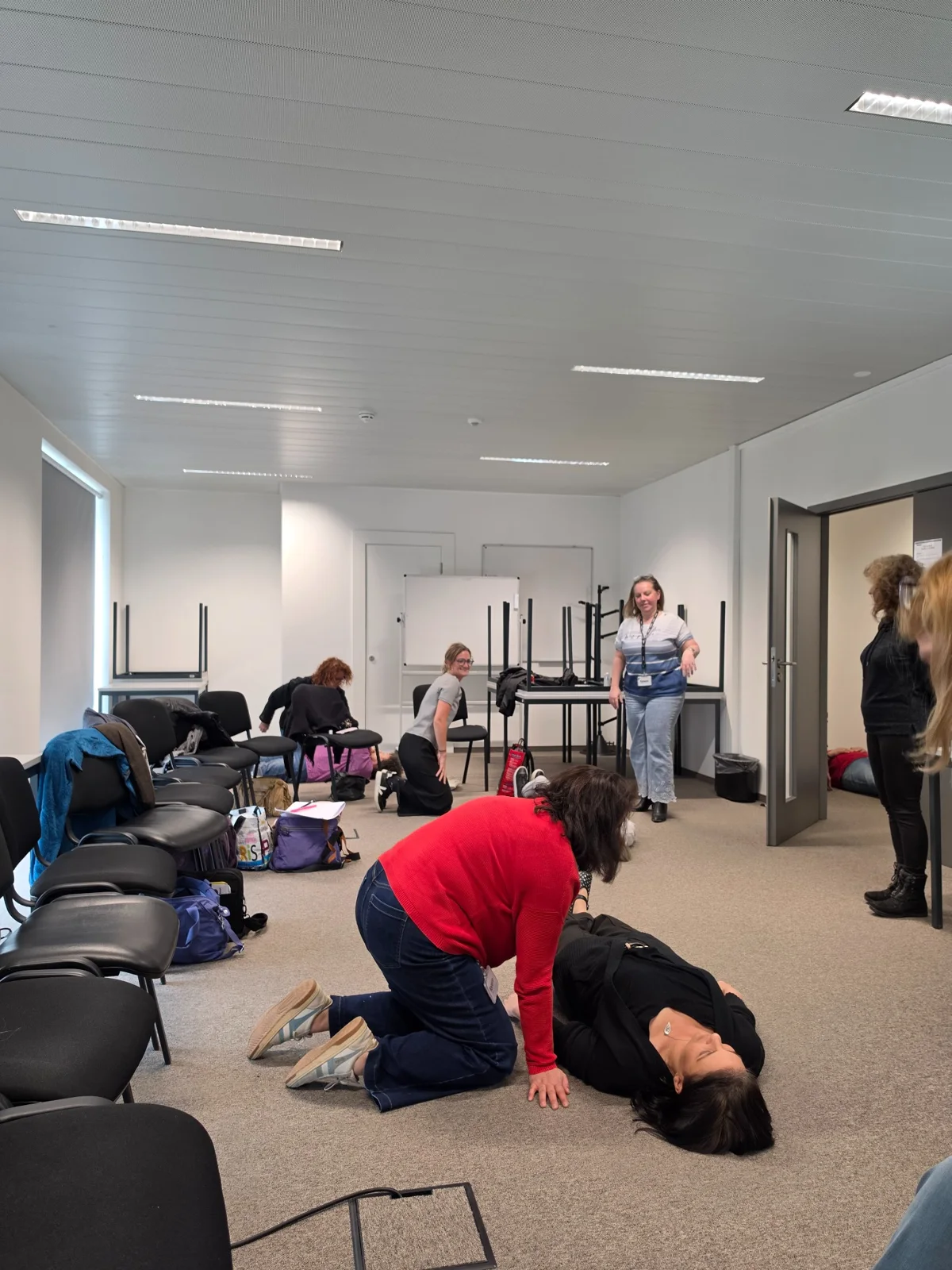 Exercice pratique de formation au secourisme